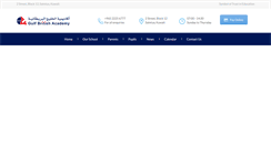 Desktop Screenshot of gulfbritishacademy.com